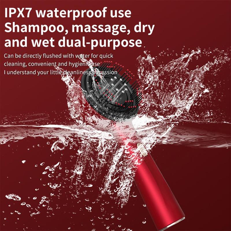 Red-Light Scalp Massager